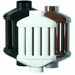 Heat exchanger diffuser for porcelain steel stoves