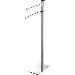 Floor standing column with 2 towel holder B9103 Colombo Design
