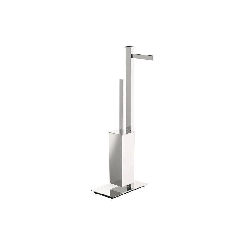 Floor standing column with paper holder/bru B9107 Colombo Design