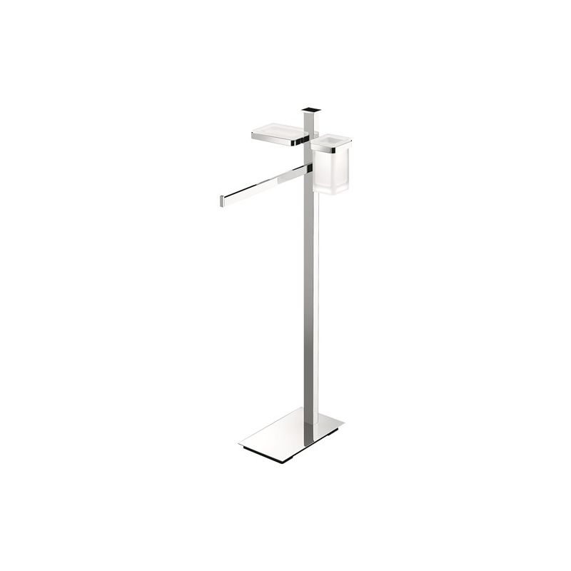 Floor standing column with paper/glass/soap B9110 Colombo Design