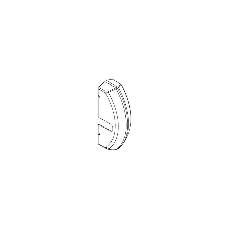 Replacement cover for CISA PUSH INFILARE panic bar hinge side