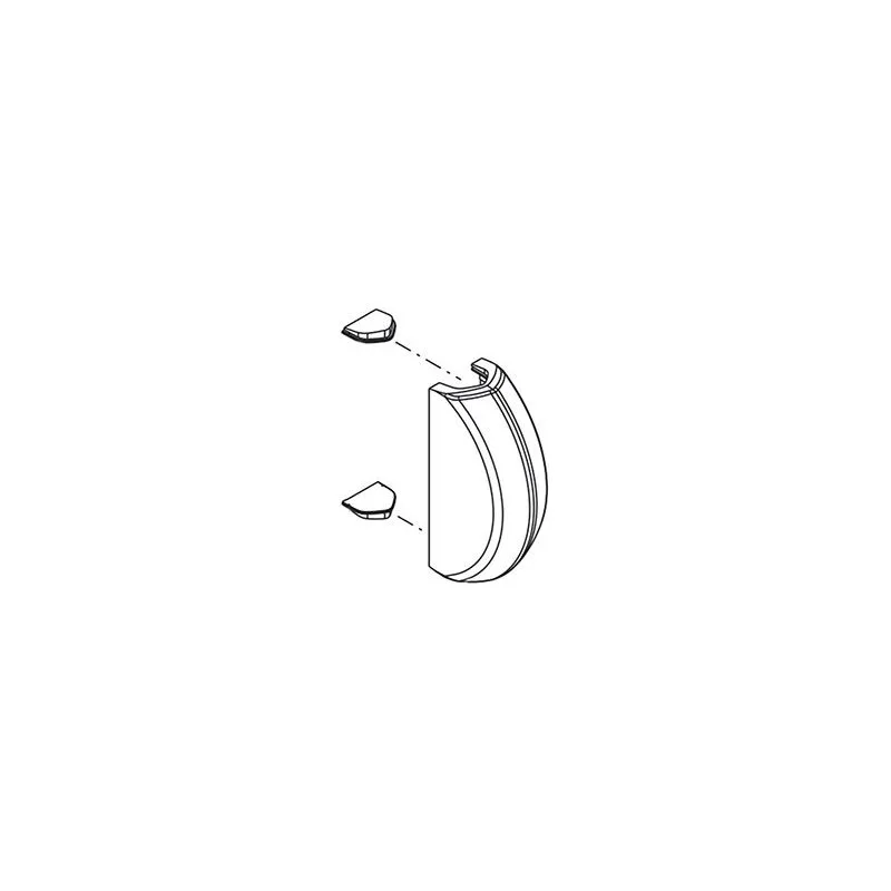 Replacement cover TOUCH panic exit device on the latch side Replacement cover TOUCH panic exit device on the latch side