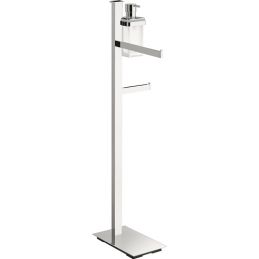 Floor standing column with disp./towel/pap B9119 Colombo Design