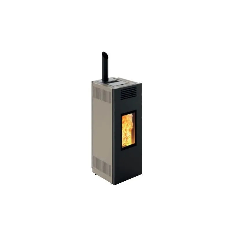 Stufa a pellet Caminetti Montegrappa NOIR NIS9 EVO WIFI uscita