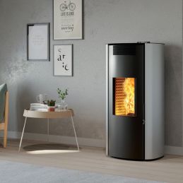 Pellet stove Caminetti Montegrappa BOMA EVO NIS10 smoke outlet