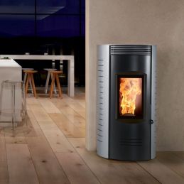 Pellet stove Caminetti Montegrappa RONDE EVO NPS7 7 Kw