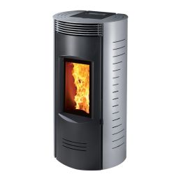 Pellet stove Caminetti Montegrappa RONDE EVO NPS7 7 Kw