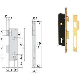 Serratura Cisa 5C011 infilare per porte