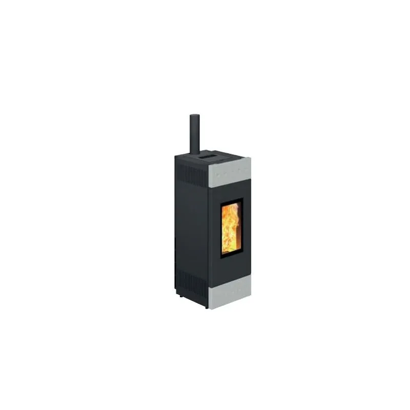 Stufa a pellet Caminetti Montegrappa TILE NIS9 EVO WIFI uscita Stufa a pellet Caminetti Montegrappa TILE NIS9 EVO WIFI uscita