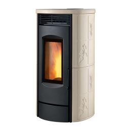 Pellet stove Caminetti Montegrappa ALPINA EVO NPS7 7 Kw.