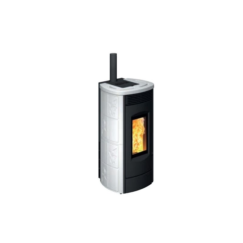 Pellet stove Caminetti Montegrappa ALPINA EVO NIS10 smoke