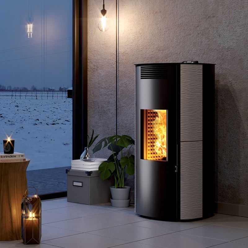 Pellet stove Caminetti Montegrappa CIMA EVO NPS10 10 Kw