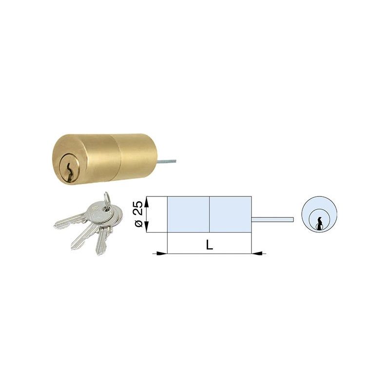 Cylinder for lock apply MG Monti 012500