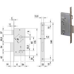 Cisa 57211 lock threading double map