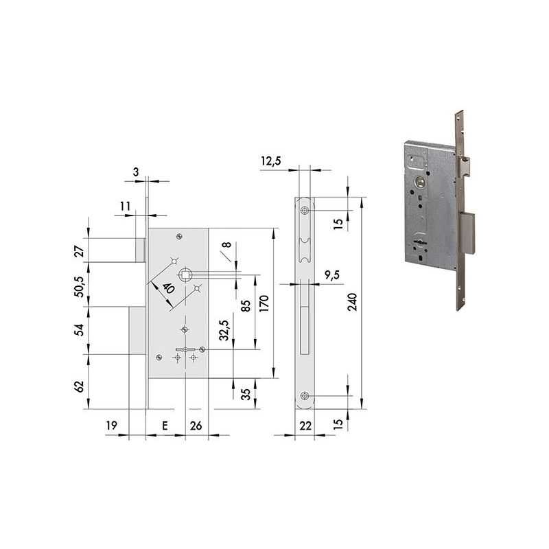 Cisa 57211 lock threading double map