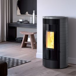 Pellet stove Caminetti Montegrappa GASSA EVO NIS10 smoke outlet