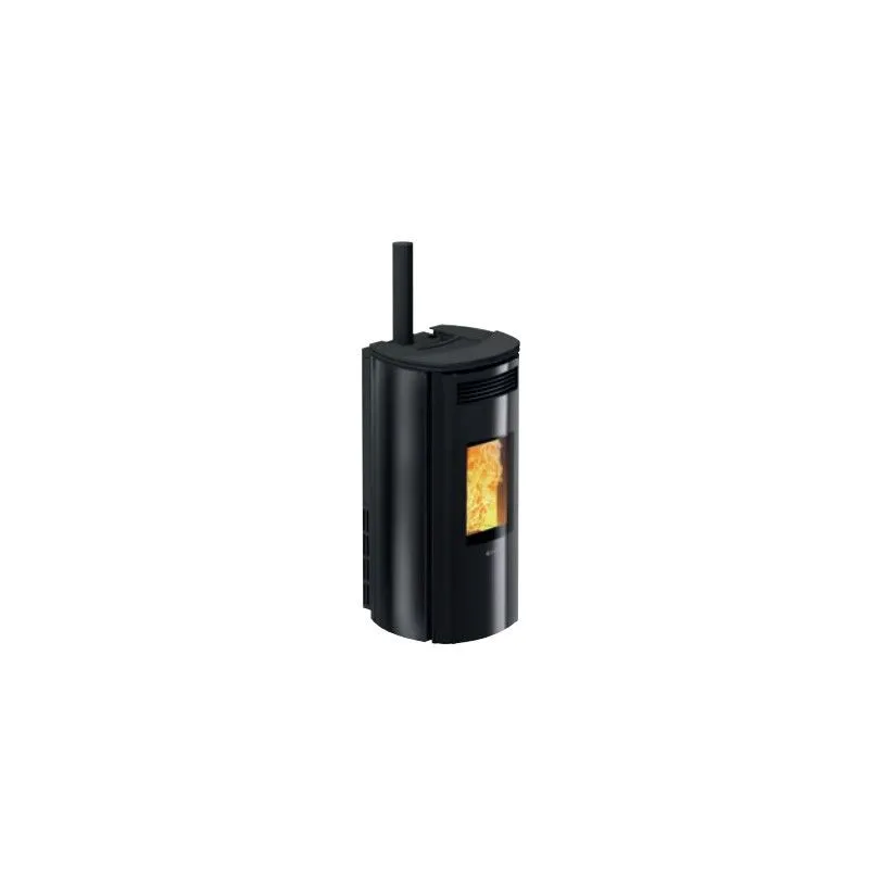 Stufa a pellet Caminetti Montegrappa BOLLA NIS9 EVO WIFI uscita
