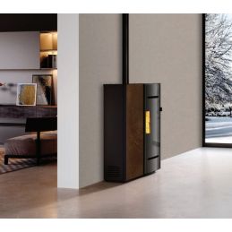 Pellet stove Slim Caminetti Montegrappa ALARE SPS 10 Kw 5 stars