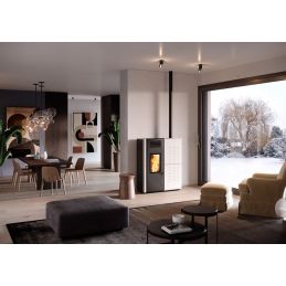 Pellet stove Slim Caminetti Montegrappa FENDOR SXS 12.5 Kw 5