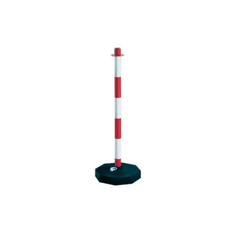 Column for white / red plastic chain Column for white / red plastic chain