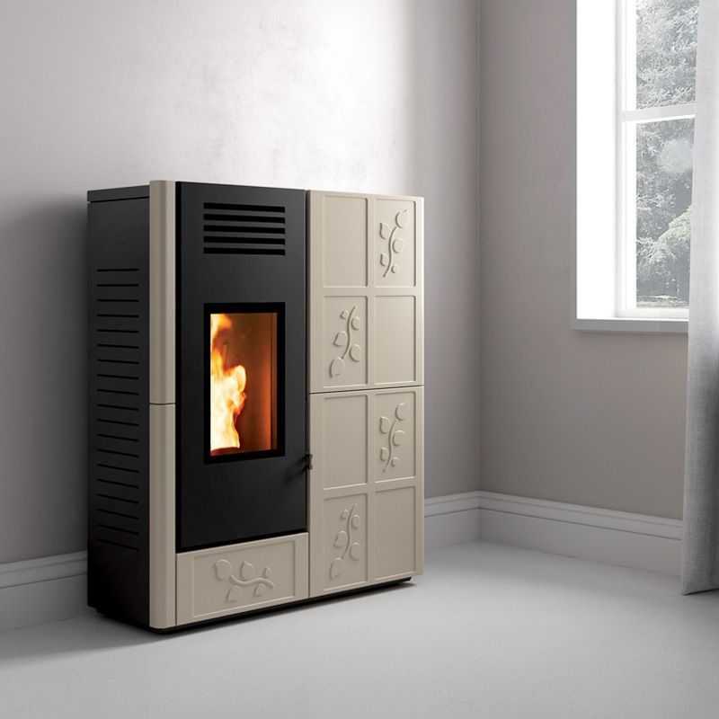 Thermo pellet stove Slim Caminetti Montegrappa FOLIA AW EVO