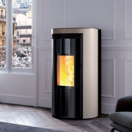 Pellet stove Caminetti Montegrappa BITTA MP13 AUP 13Kw 5 stars