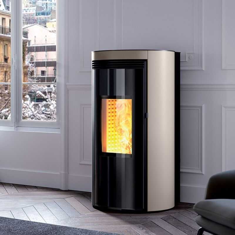 Pellet stove Caminetti Montegrappa BITTA MX16 E ducted 3 motors