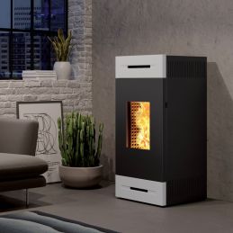 Pellet stove Caminetti Montegrappa TILE MP13 AUP 13Kw 5 stars