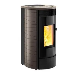 Stufa a pellet Caminetti Montegrappa GASSA MP13 AUP 13Kw 5