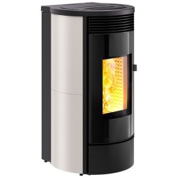 Self-cleaning pellet heating stove Caminetti Montegrappa MARRA