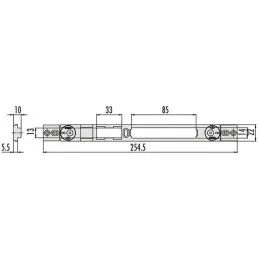 CISA 06463.72.0 adjustable striking plate (ex 06463.22)
