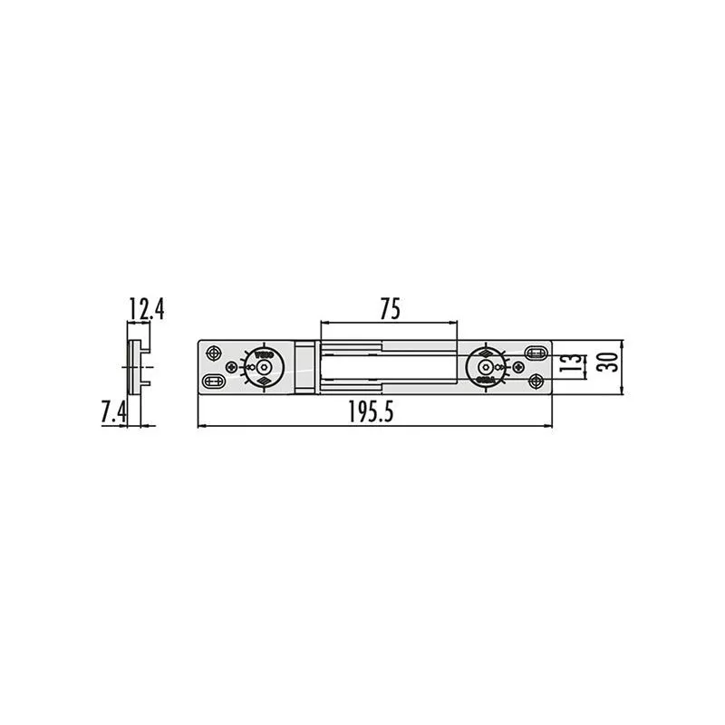 CISA 06465.57.0 adjustable striking plate
