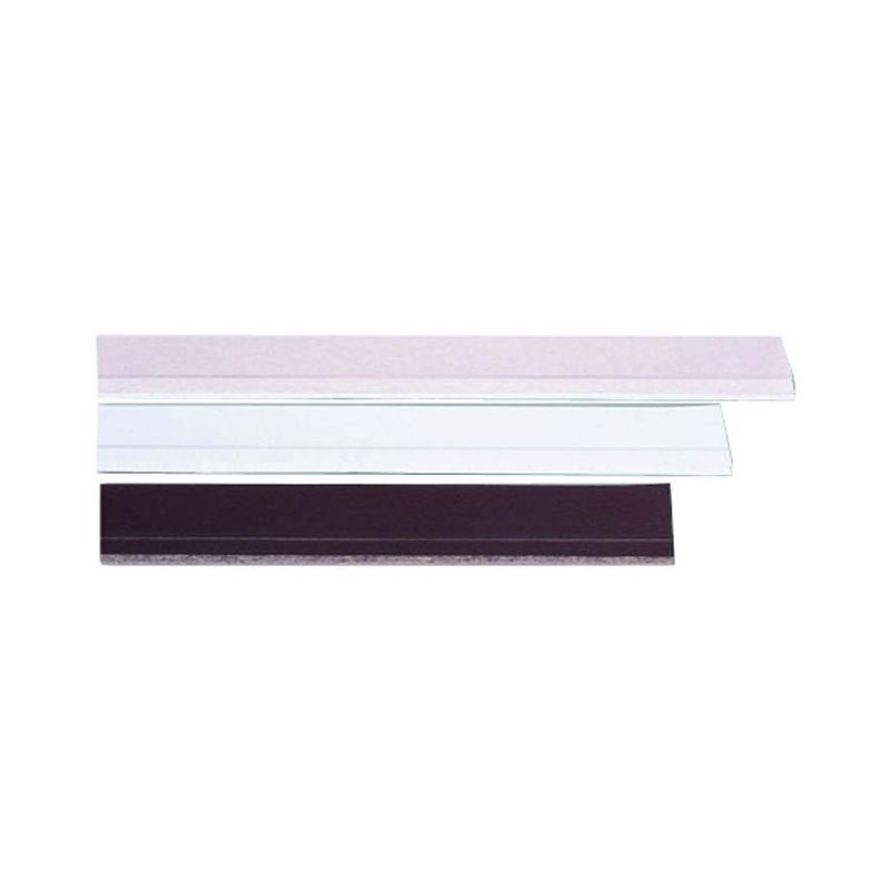 Draft excluder for adhesive door in flexible PVC 5x100cm