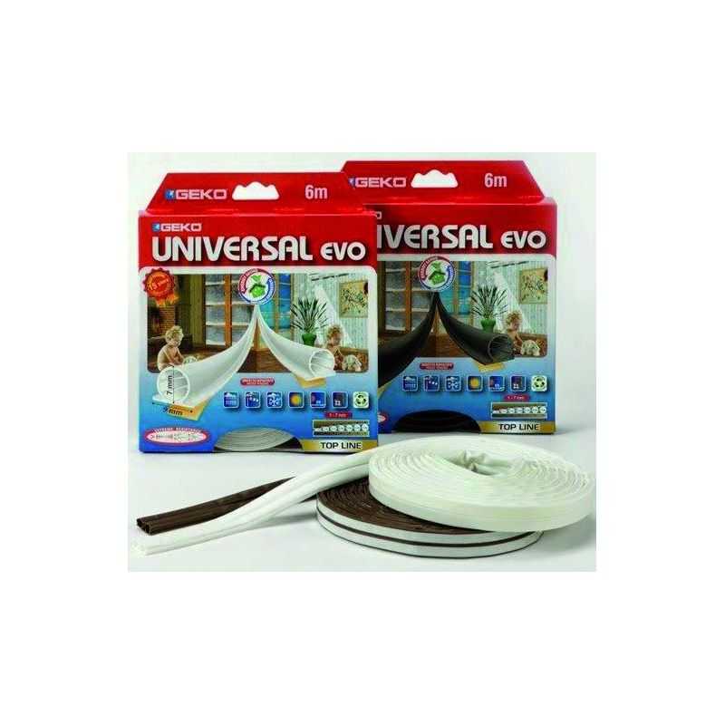 Draft excluder UNIVERSAL EVO GEKO SILICONE 1-7 MM 6 M