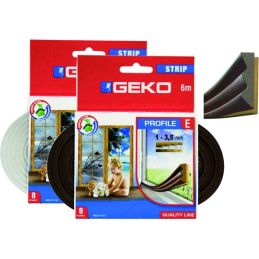 Rubber draft excluder E GEKO STRIP profile