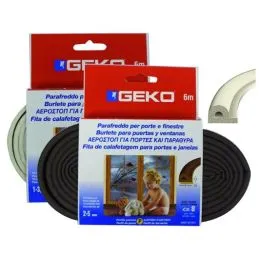 Rubber draft excluder P profile GEKO STRIP