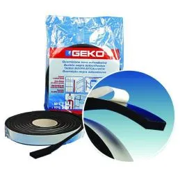Draft excluder gasket expanded rubber GEKO MUSS
