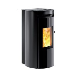 Self-cleaning pellet heating stove Caminetti Montegrappa BITTA