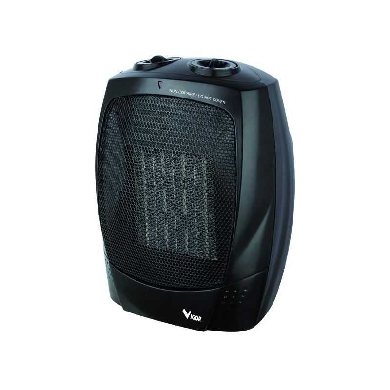 Termoventilatore ceramico VIGOR V-CER/2000 tipo Caldo Bagno