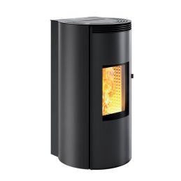 Self-cleaning pellet heating stove Caminetti Montegrappa CUMA