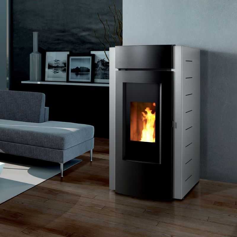 Thermo pellet stove Caminetti Montegrappa CORAL AQ S