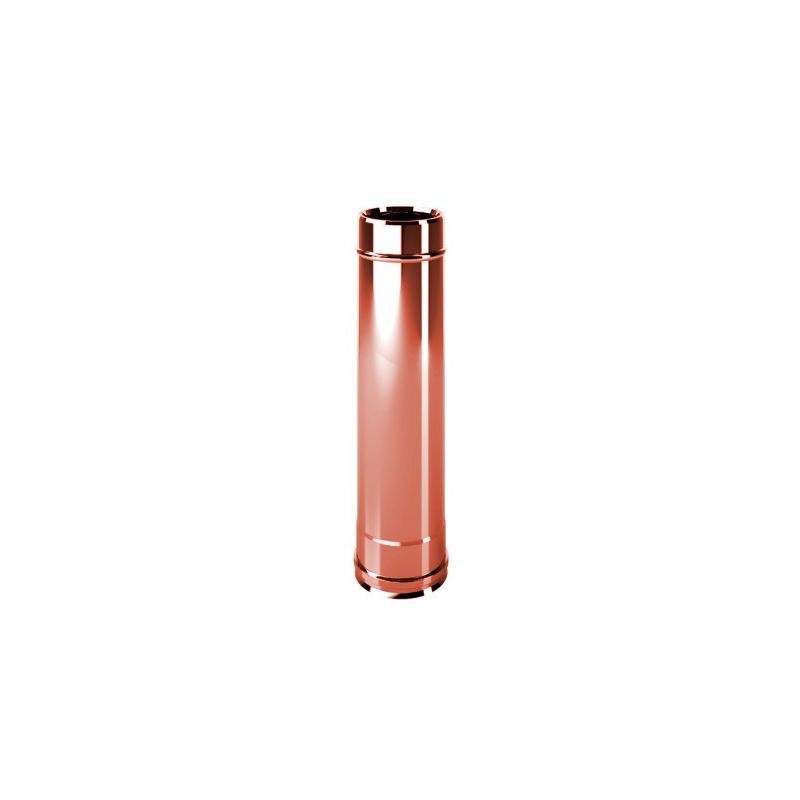 0.5 meter pipe R1T5 ISO10 COPPER Double wall flue