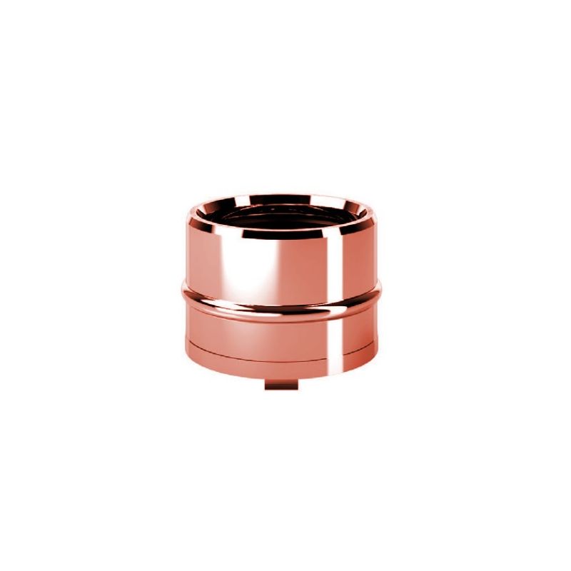 Blind plug R1TA ISO25 Copper Double wall flue