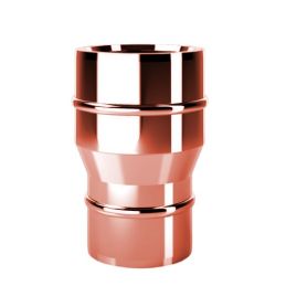 Mono-double junction R1RCI ISO10 COPPER Double wall flue