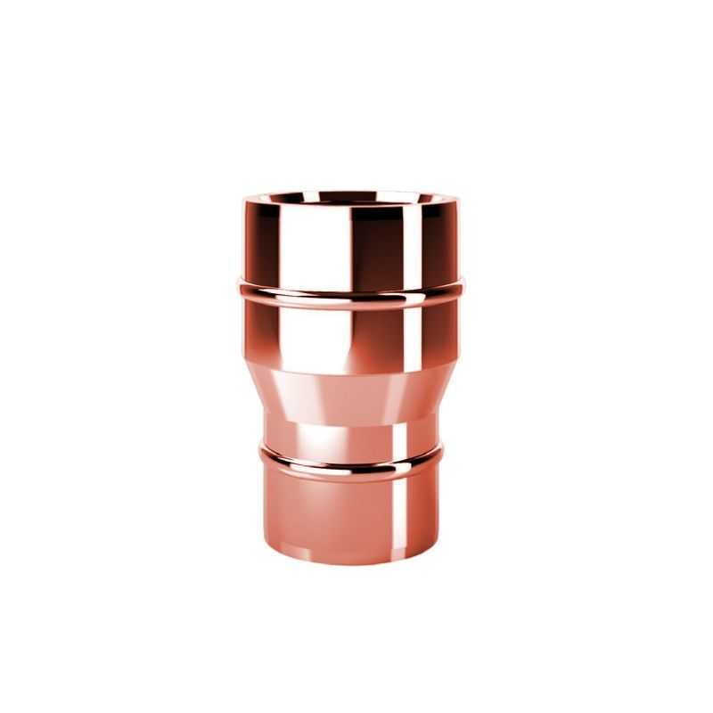 Mono-double junction R1RCI ISO10 COPPER Double wall flue