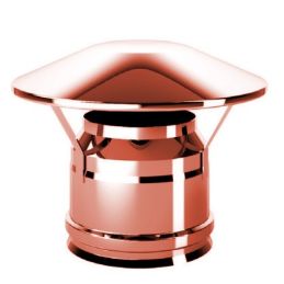 Rain cover cap R1CC ISO10 COPPER Double wall flue