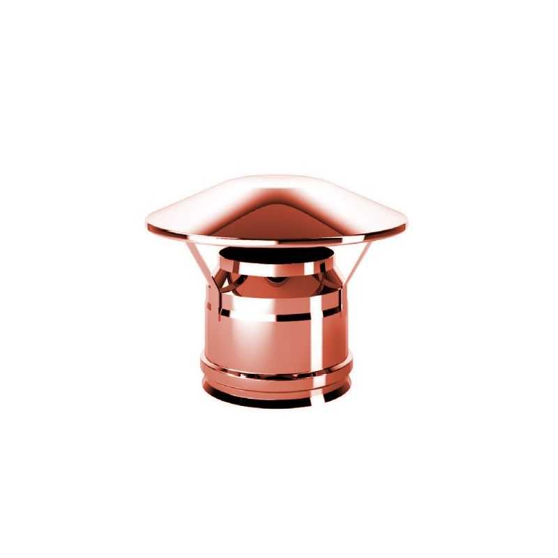 Rain cover cap R1CC ISO10 COPPER Double wall flue