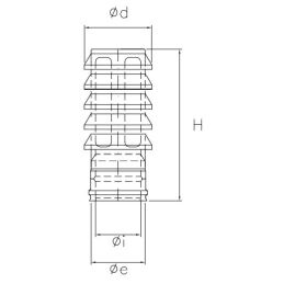 Ring terminal cap R1TE ISO10 COPPER Double wall flue