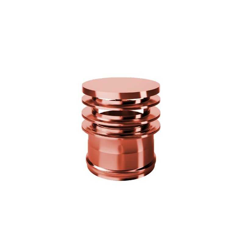 Ring terminal cap R1TLN ISO10 COPPER Double wall flue