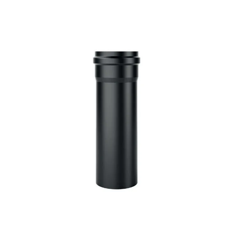 Tubo da 2 metri SPT20 DESIGN PELLET in acciaio 1,2mm nero opaco Tubo da 2 metri SPT20 DESIGN PELLET in acciaio 1,2mm nero opaco